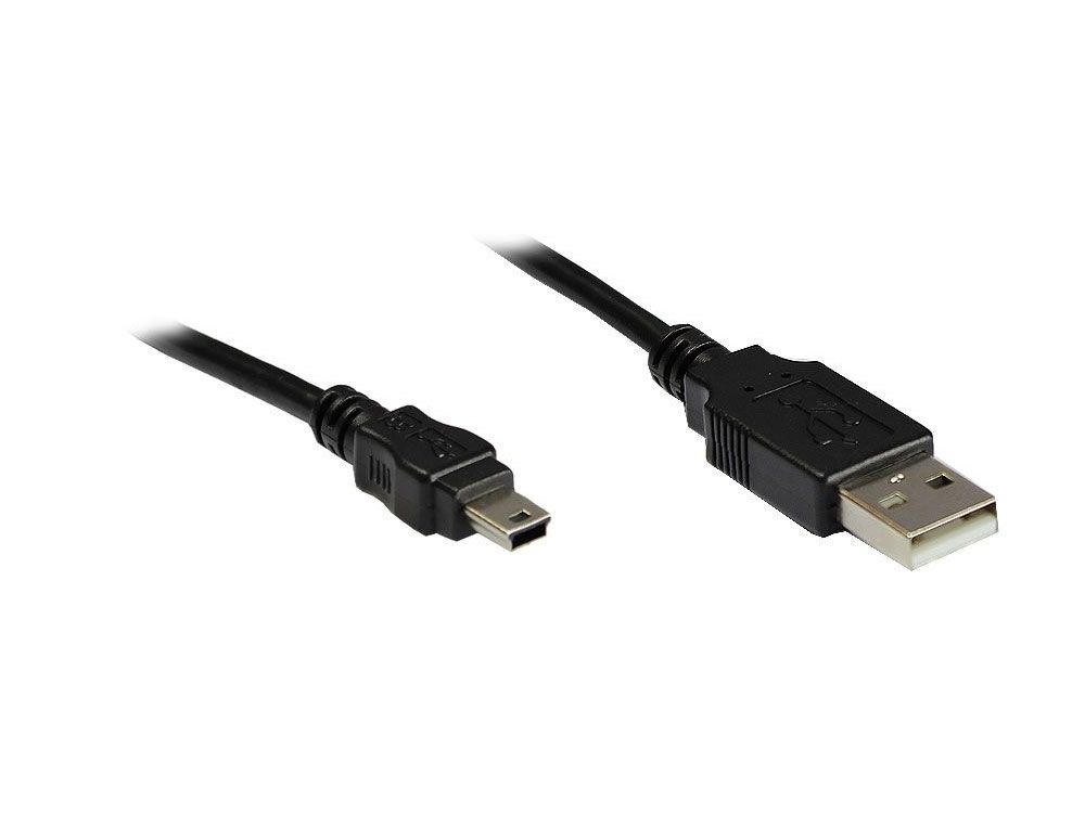 Goodconnections USB 2.0 Cable, 1.8m (USB A to Mini-USB A)
