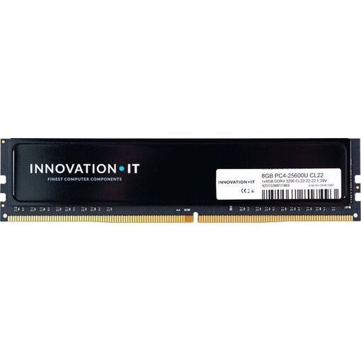 Innovación IT 3200 8 GB CL22 1.2V con Disipador de Calor (CL22-22-22)