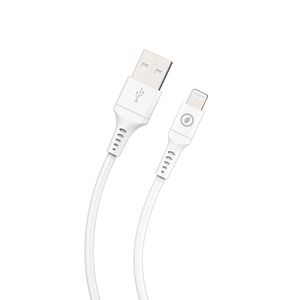 Muvit For Change USB-A to Lightning Cable, 1.2m, White