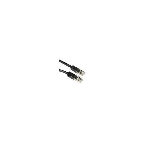 Cable de conexión moldeado Cat5e blindado C2G, negro