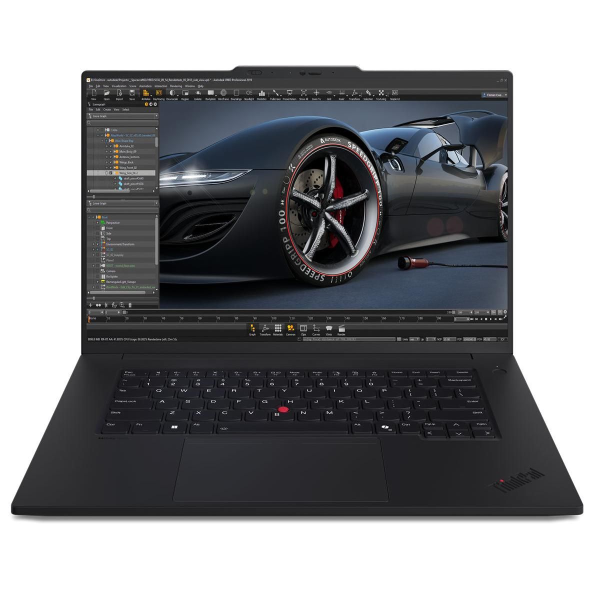 Lenovo ThinkPad P1 Gen 7 - 16" Core i9-185H, 64GB RAM, 2TB SSD, QHD IPS, Windows 11 Pro