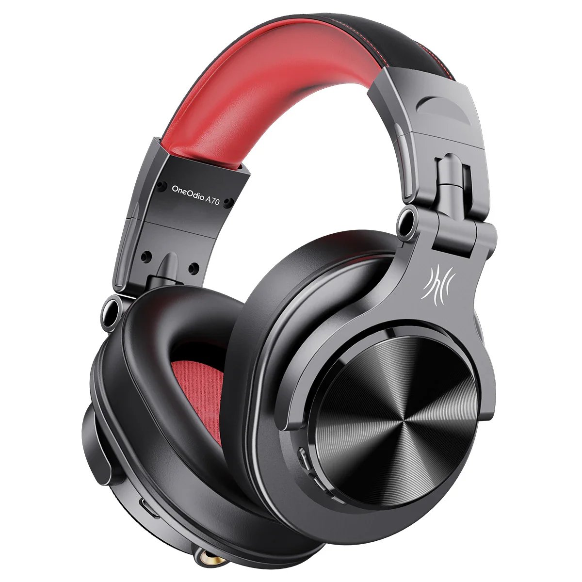Oneodio Fusion A70 Bluetooth 5.2 Studio DJ Headphone - 72h Battery Life - Red