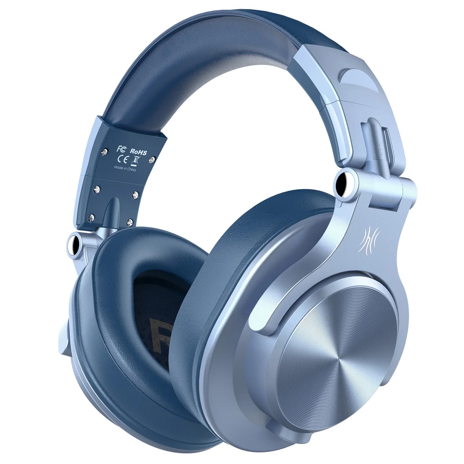 Oneodio Fusion A70 Bluetooth Studio Headphones - 72h Battery Life - Blue