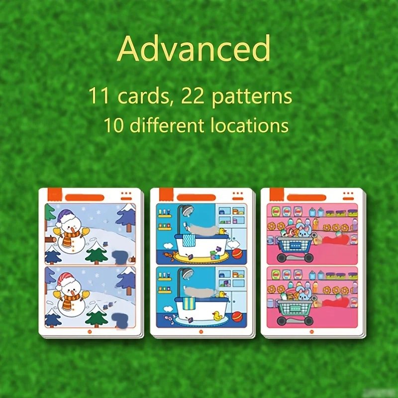 Soundswealth Advanced Defect Search Puzzle - Reusable Erasable Paper
