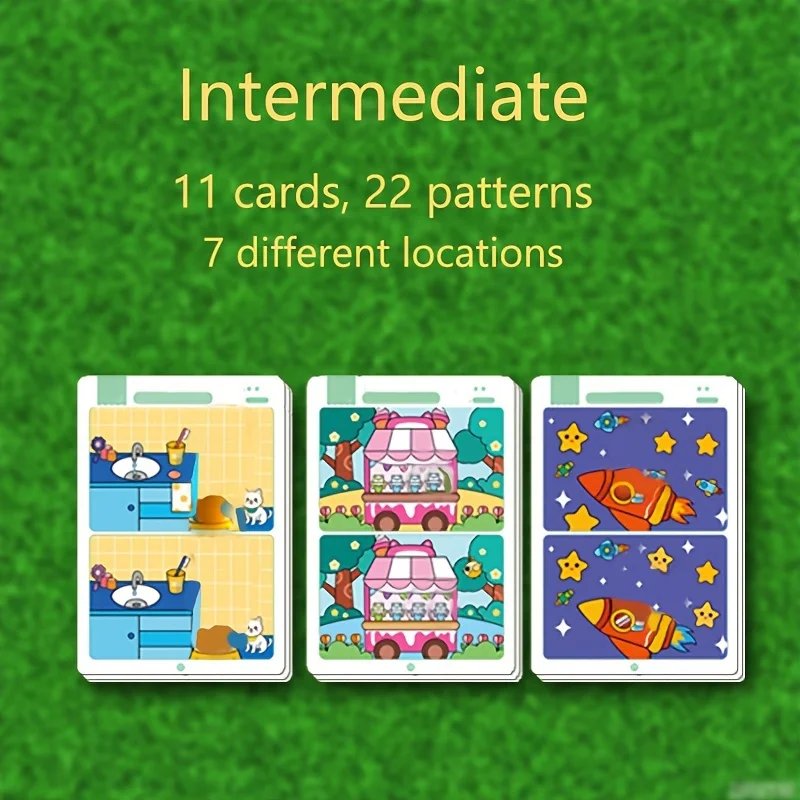 Soundswealth Intermediate Defect Search Puzzle - Reusable Cleaning Paper Game