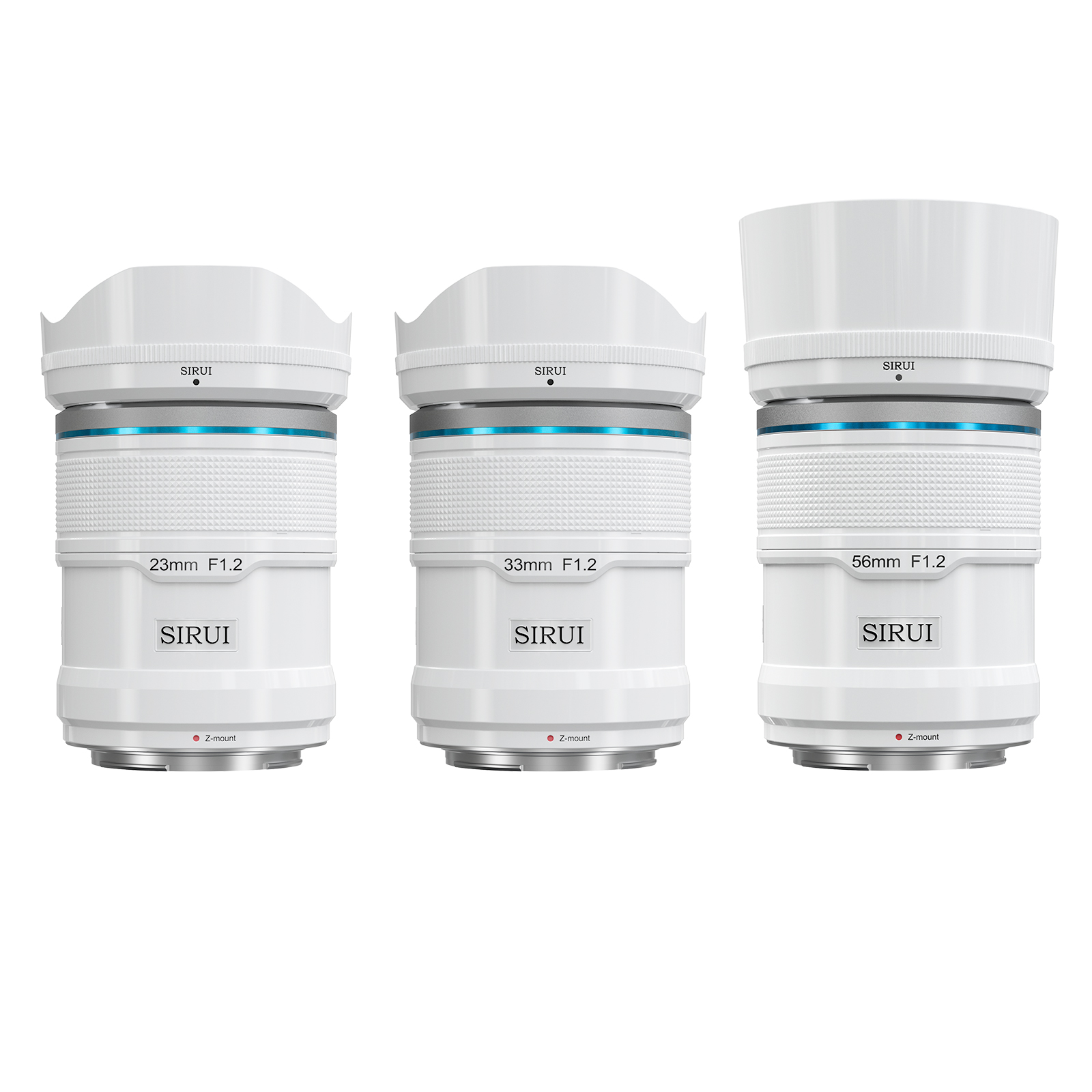 Sirui Sniper Lens Set (23mm f/1.2, 33mm f/1.2, 56mm f/1.2) for Nikon Z Mount