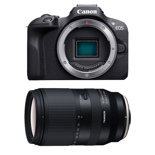 Canon EOS R100 + Tamron 18-300mm f/3.5-6.3 Di III-A VC VXD 3-Year Warranty