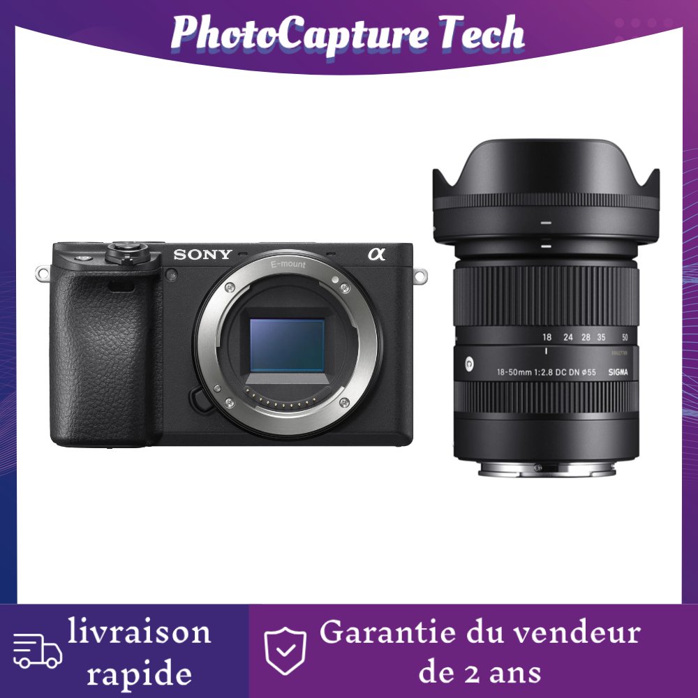 Sony Alpha 6400 + Sigma 18-50mm f/2.8 DC DN Contemporary Lens
