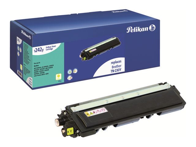 Pelikan Yellow Toner Cartridge (Compatible with Brother TN230Y)