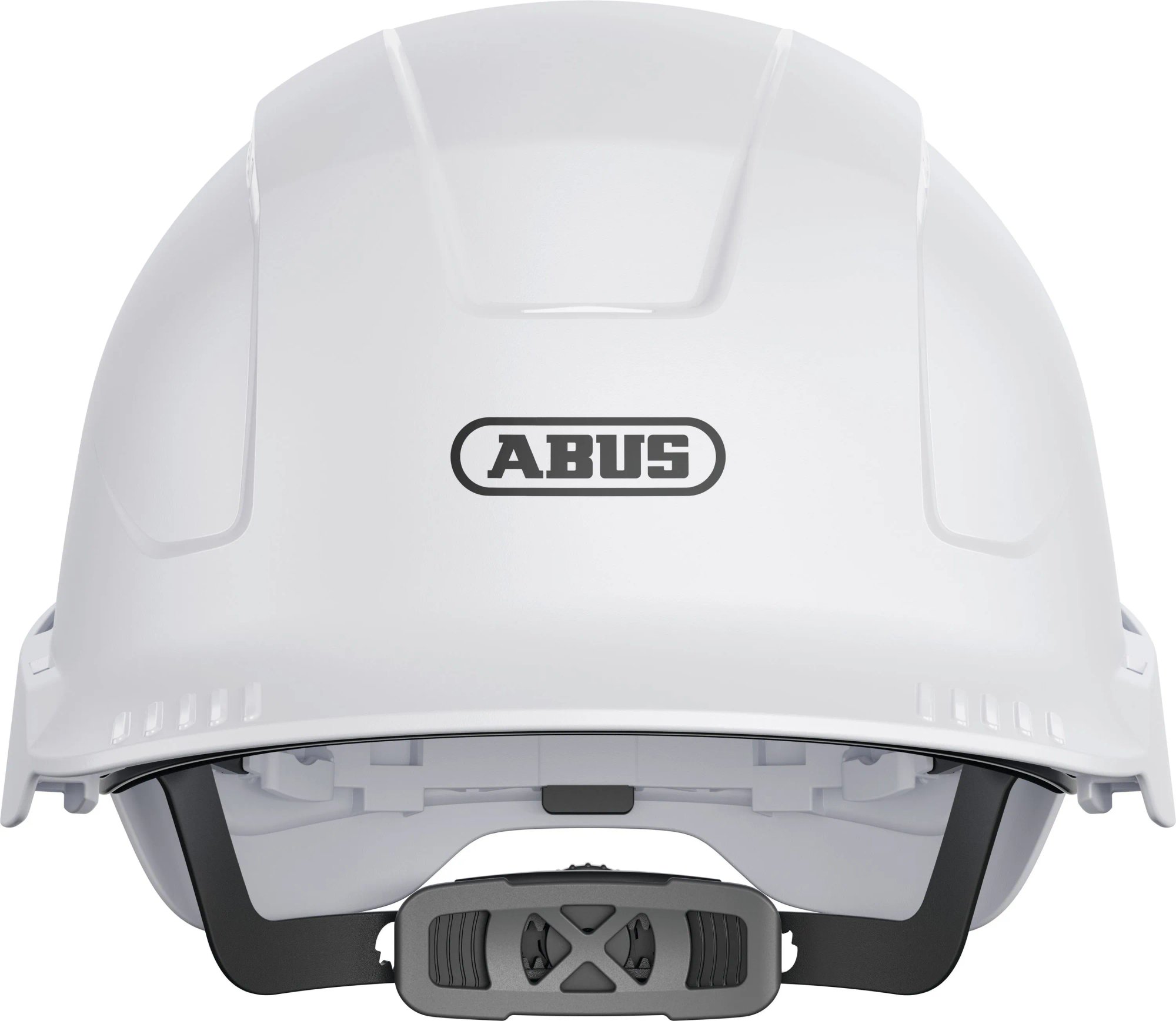 ABUS SCATOR Ventilated Protective Helmet, White Polar, 53-63 cm