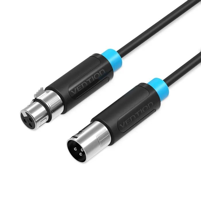 Vention XLR Cable - Multicolor - 7.1x3.5x0.6 inches - 2.2 oz - Round Shape - Magnetic - BBFB