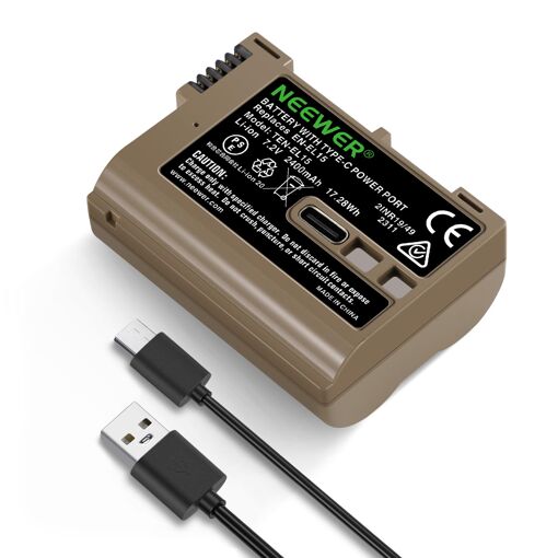 Neewer High-Capacity Battery EN-EL15C for Nikon Cameras
