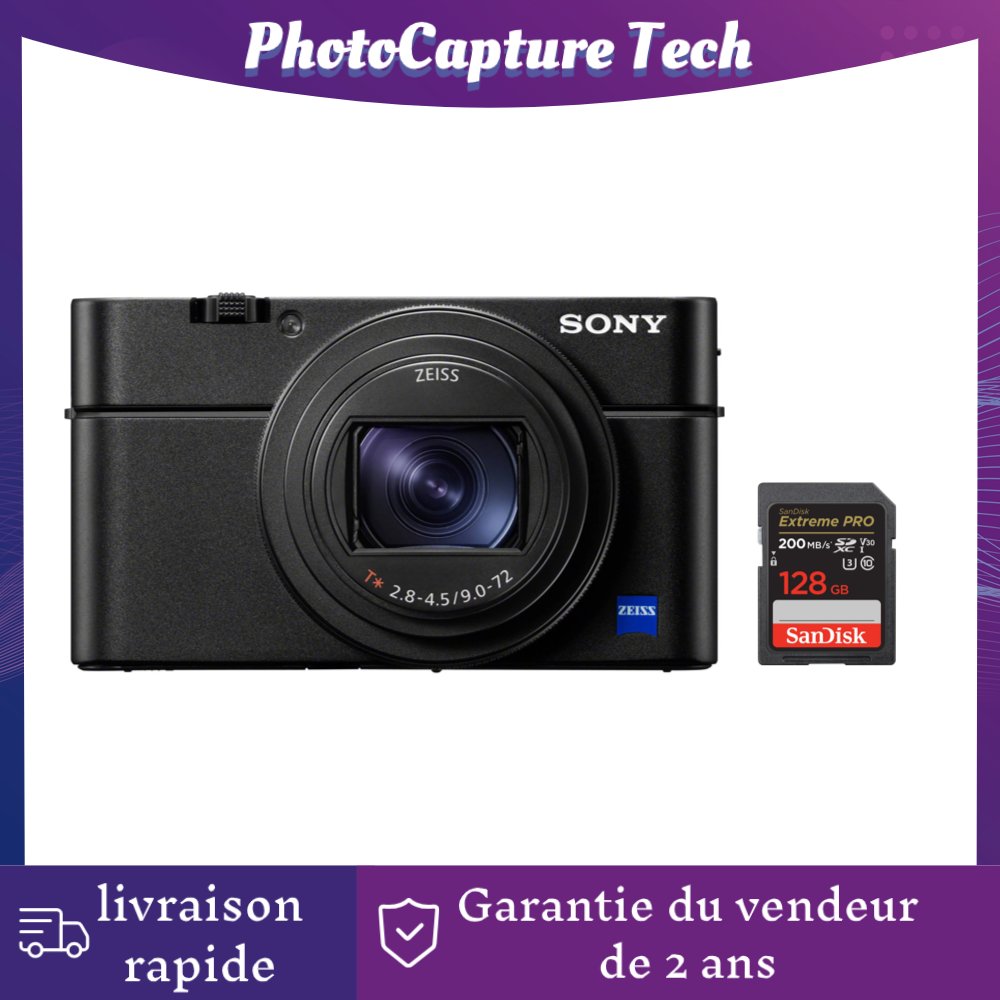 Sony RX100 VII Black + SanDisk Extreme PRO UHS-I 128GB