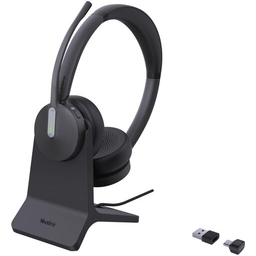 Auricular Yealink BH70 Dual con Soporte, USB-C/A