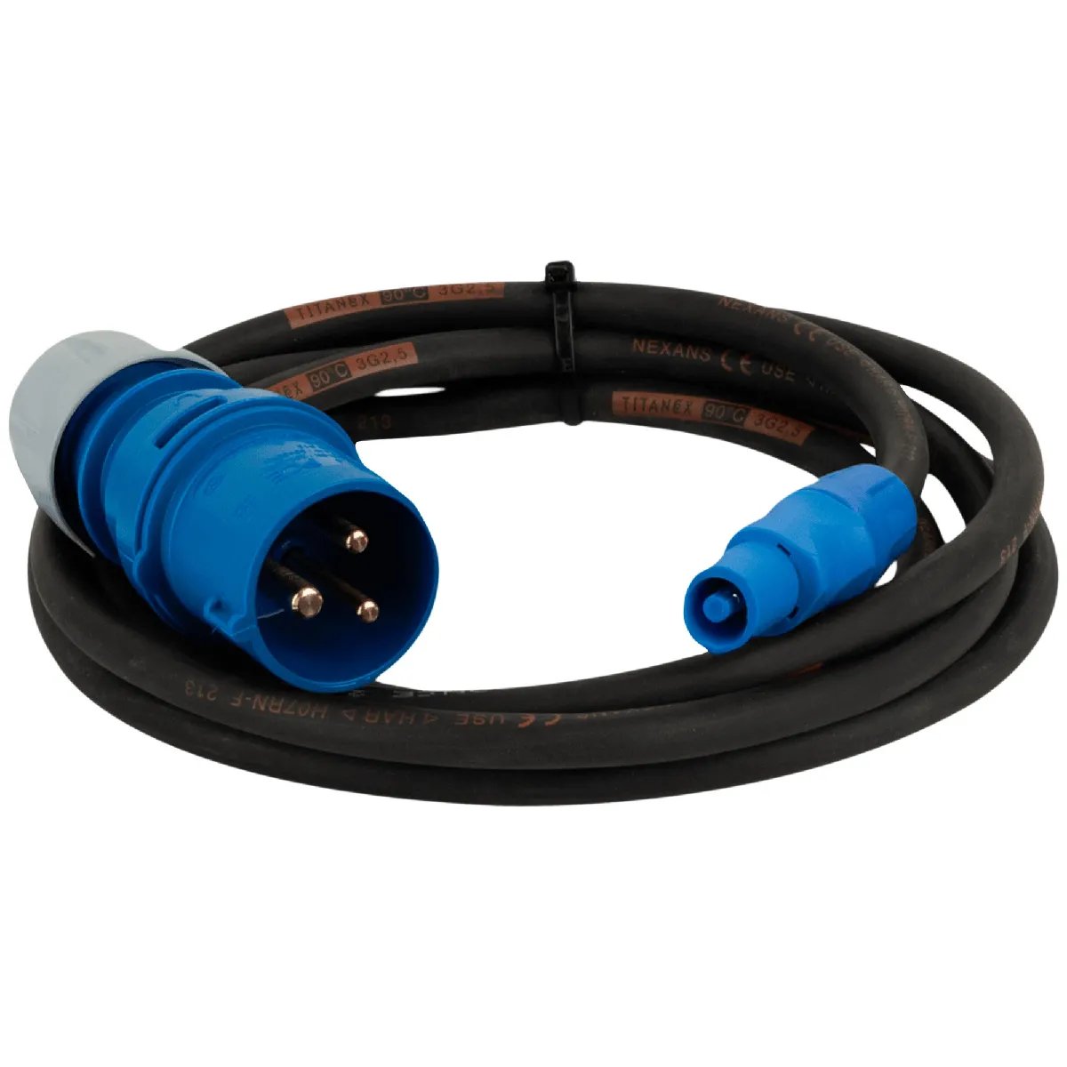 Dap Audio 3m Power Cable 90585 (CEE 3-Pin 16A & Neutrik powerCON Blue)