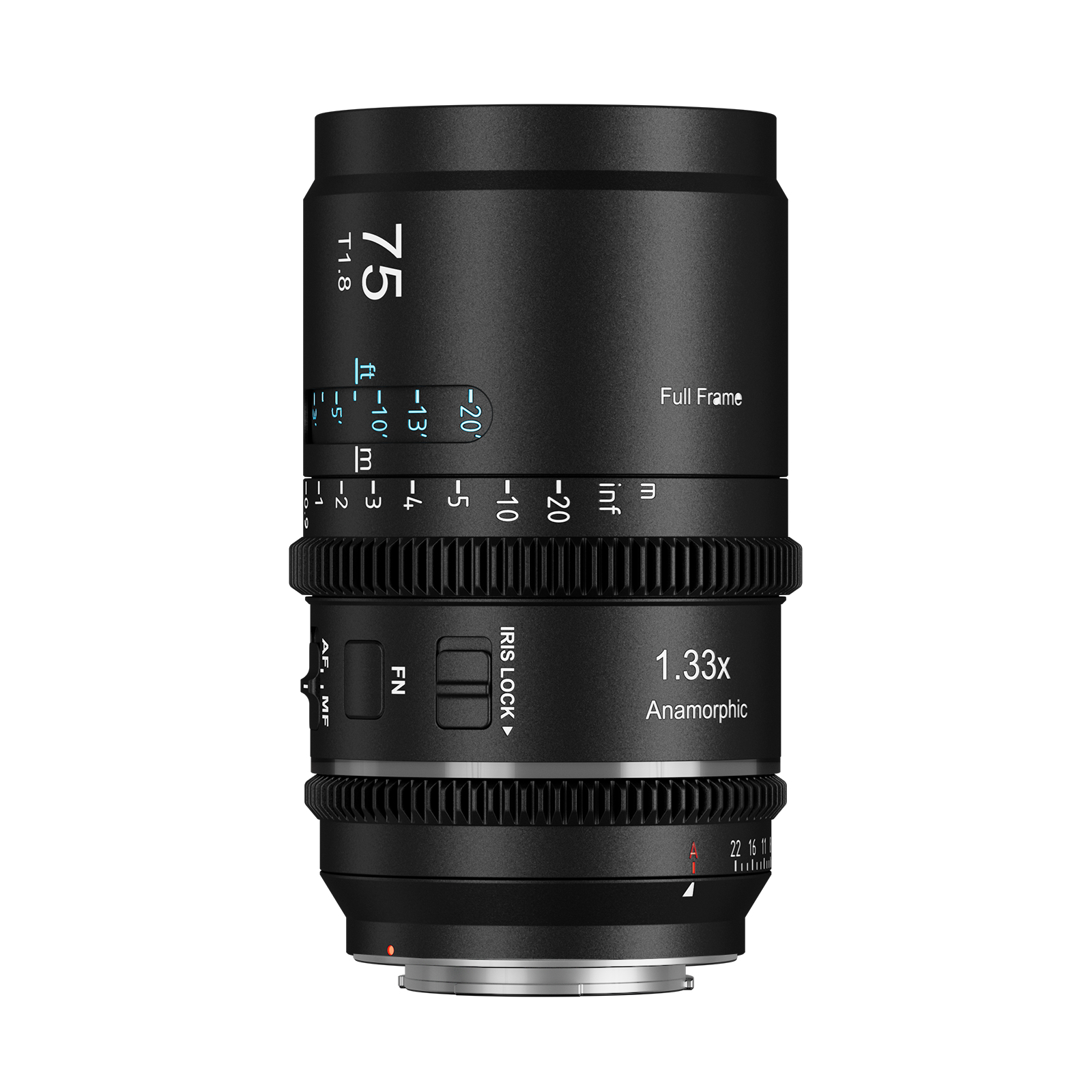 Sirui Astra 75mm 1.33x Anamorphic Full Frame Lens with Auto Focus