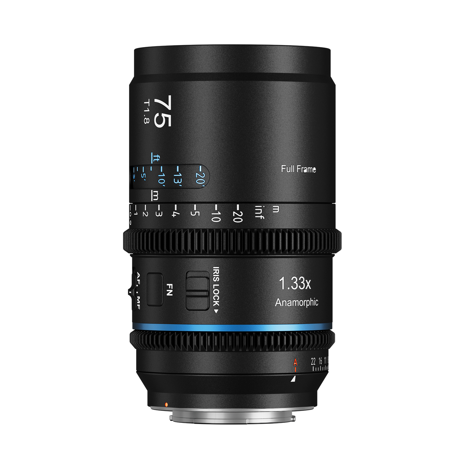 Sirui Astra 75mm 1.33x Anamorphic Full Frame Lens with Auto Focus