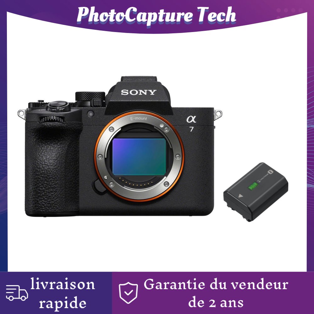 Sony Alpha 7 V Noir + Batterie Sony NP-FZ100 (2280 mAh)