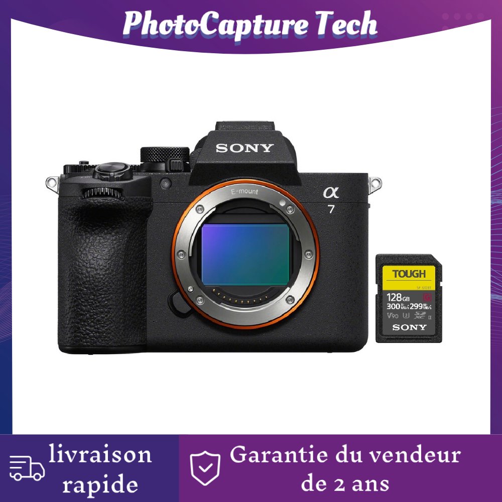 Sony a7 V Hybrid Camera + 128GB Sony SF-G Tough Series SDXC UHS-II Card
