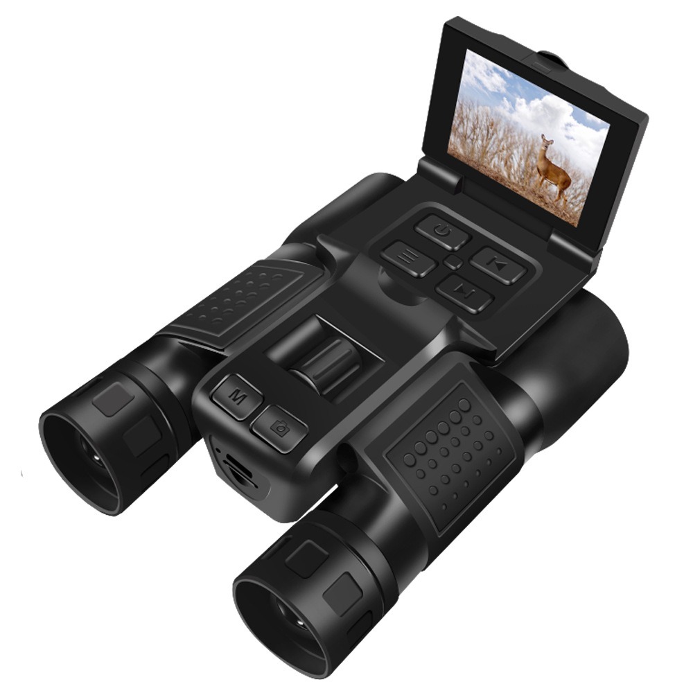 INF Digital Binoculars with 2.5K UHD Video & 48MP Camera, 12x Zoom & Starlight Night Vision