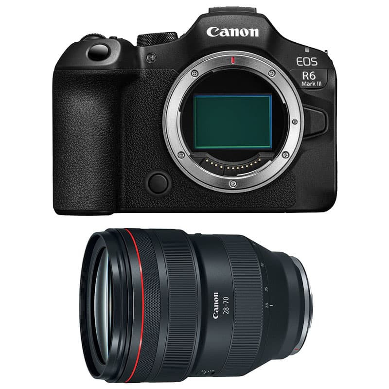 Canon EOS R6 Mark III + RF 28-70mm f/2L USM 3-Year Warranty