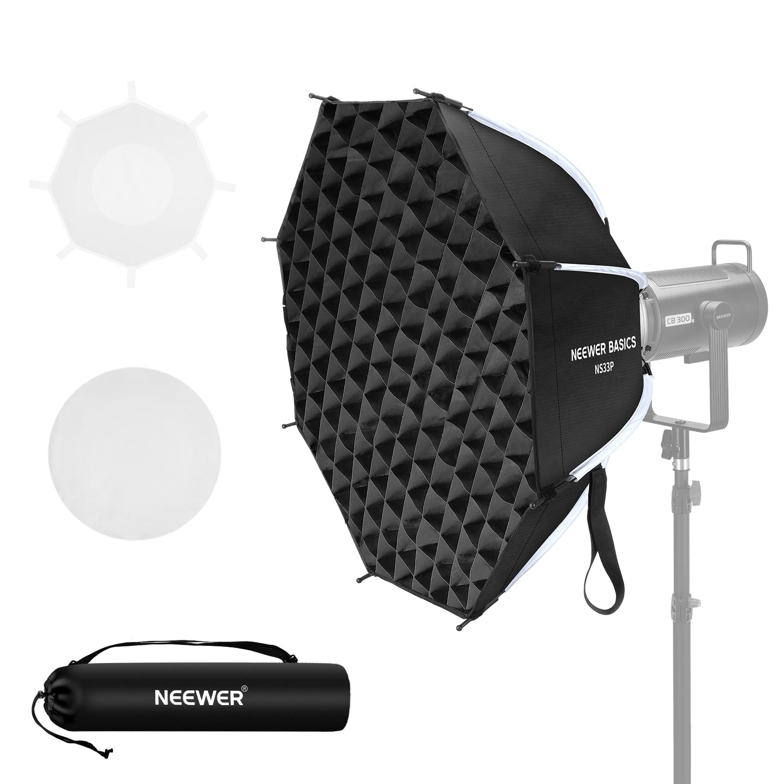 Neewer Basics Octagonal Softbox Kit