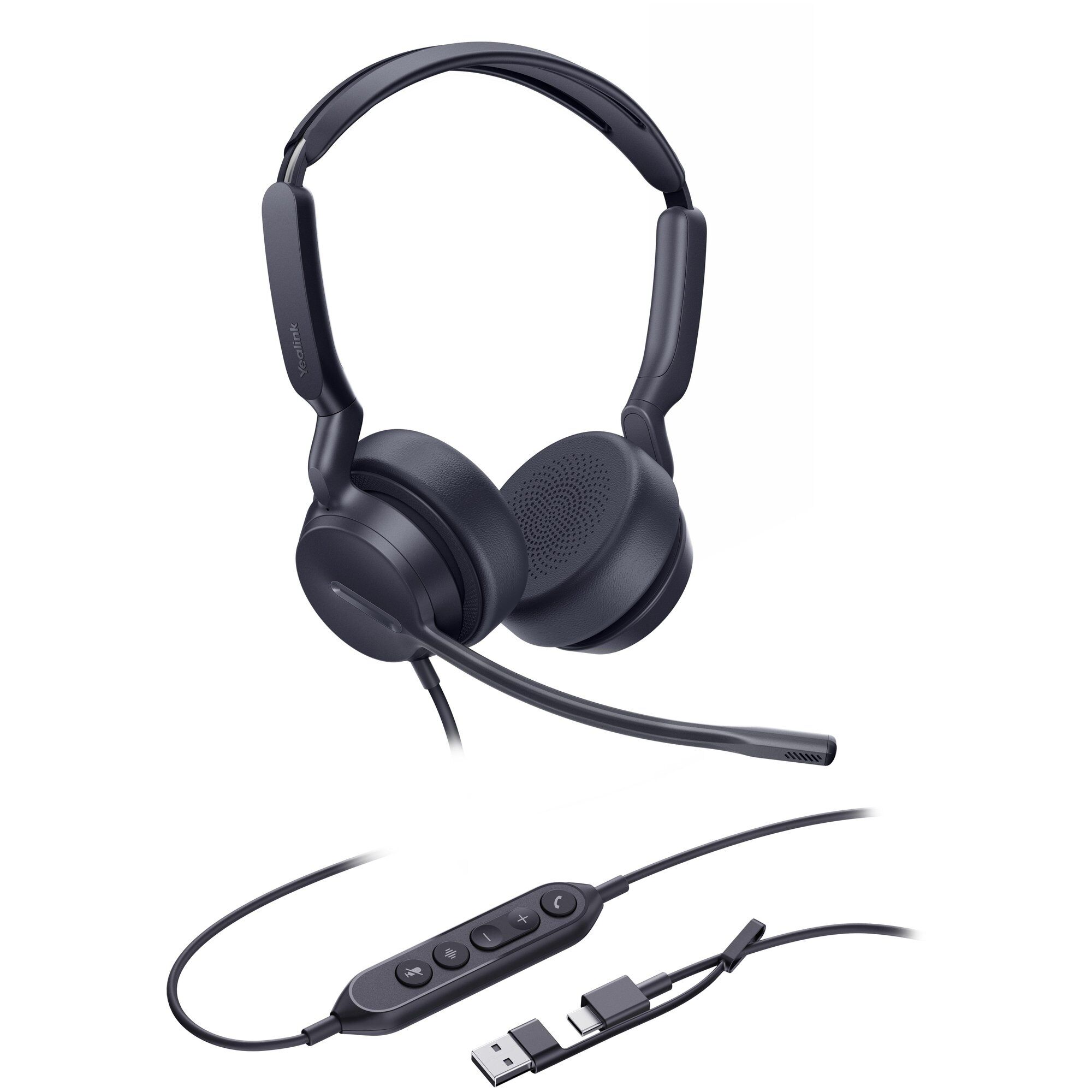 Yealink Dual UC Headset with USB-C/A Connector