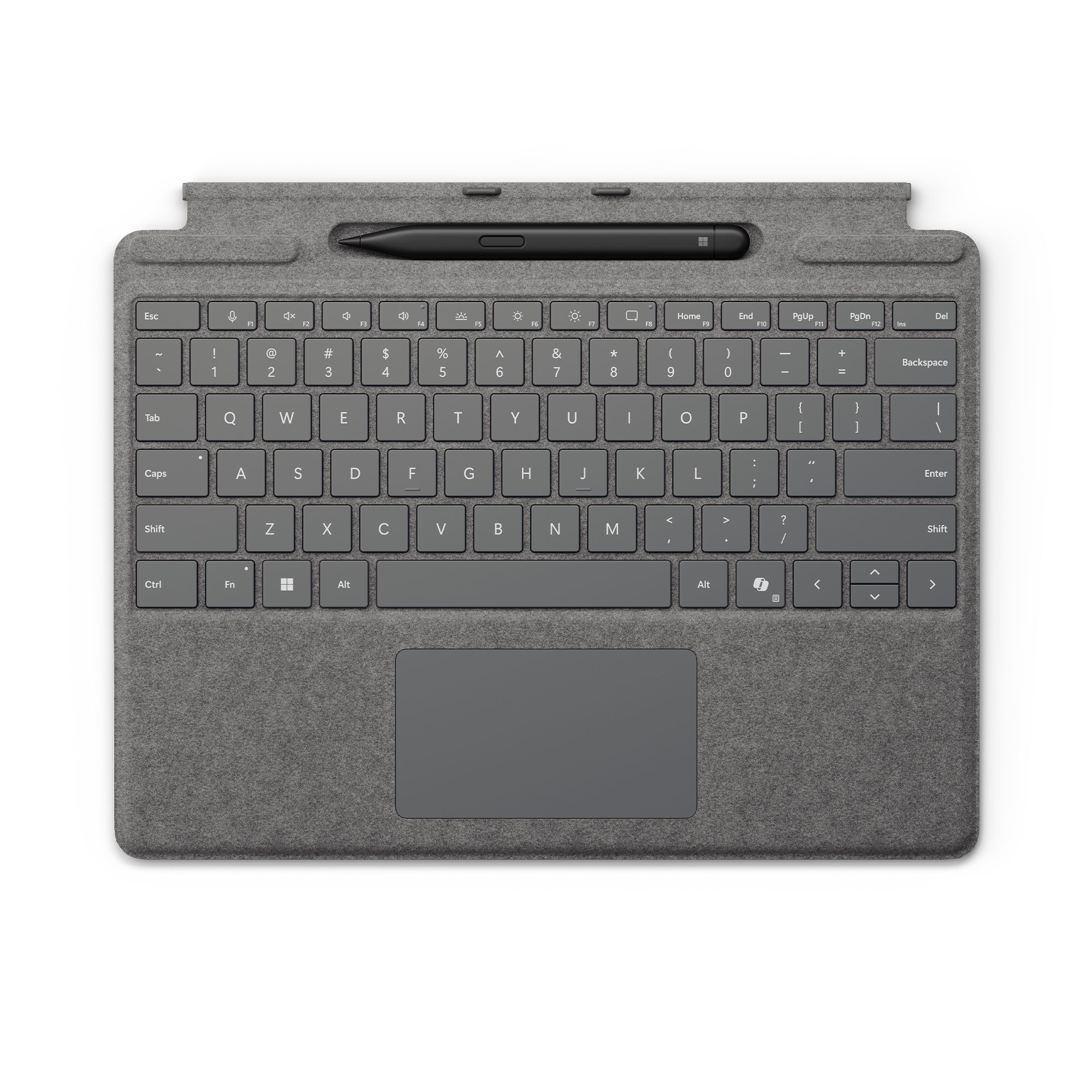 Microsoft Surface Pro Keyboard and Slim Pen, Platin