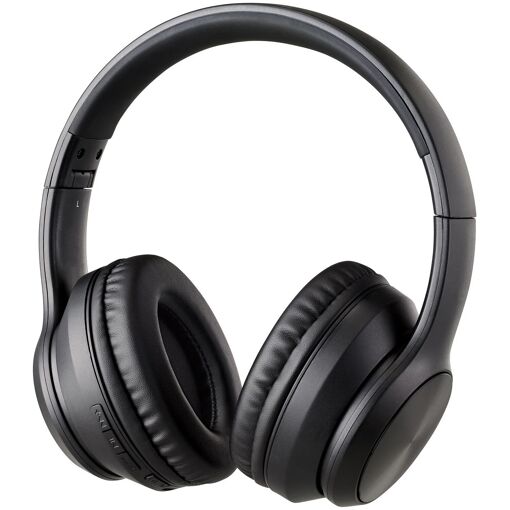 Poss PSBNC503 Wireless Headphones, Black