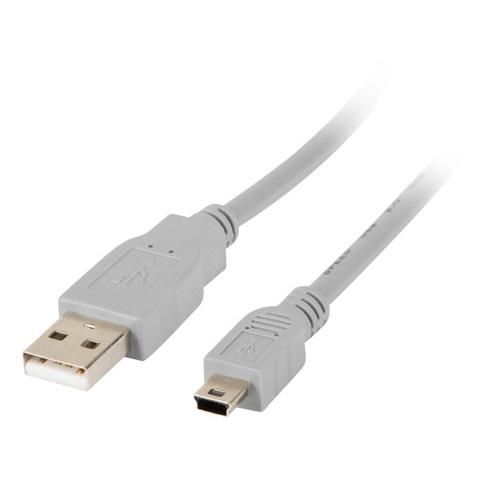 Lanberg 1.8m USB 2.0 Mini-USB A to USB A Cable