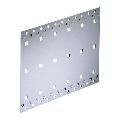 Schroff Lateral Panel, 3U, Type F, Black, 295 x 34560-189