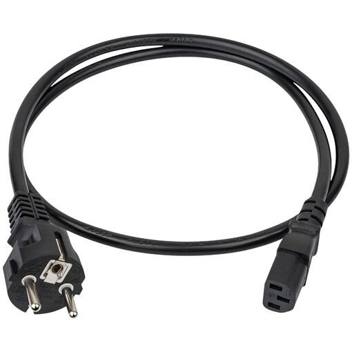 Cable de alimentación Dap Schuko a IEC C13, 3 m