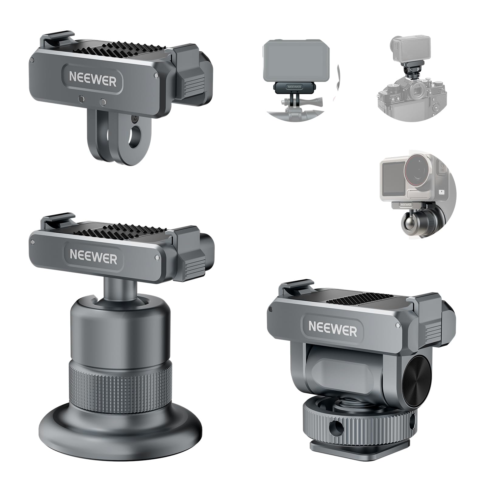 Neewer Action Camera Accessory Kit for DJI Osmo Action