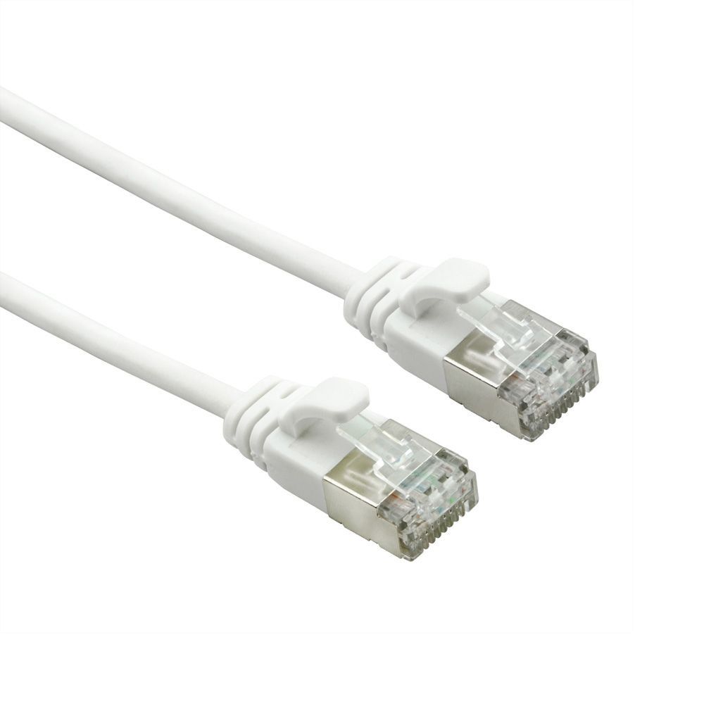 Roline Cat7 Network Cable, 5m, White (U/FTP STP)
