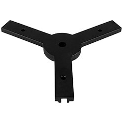Showtec 120 Degree Connection Plate for IP Pixelstrip 40/80 Bar