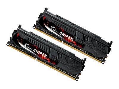 G.Skill SNIPER DDR3 8GB Kit (2x4GB) 1866MHz CL9 1.5V Non-ECC Unbuffered Memory