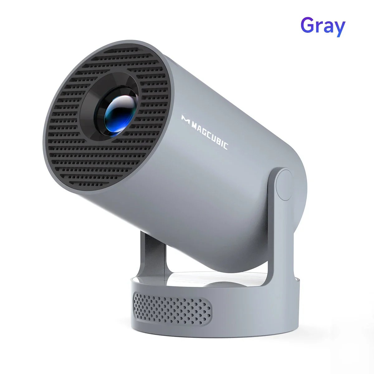 Wimius HY300 Pro Portable Android LED Projector - 720p HD with Bluetooth and Automatic Keystone Correction - Grey