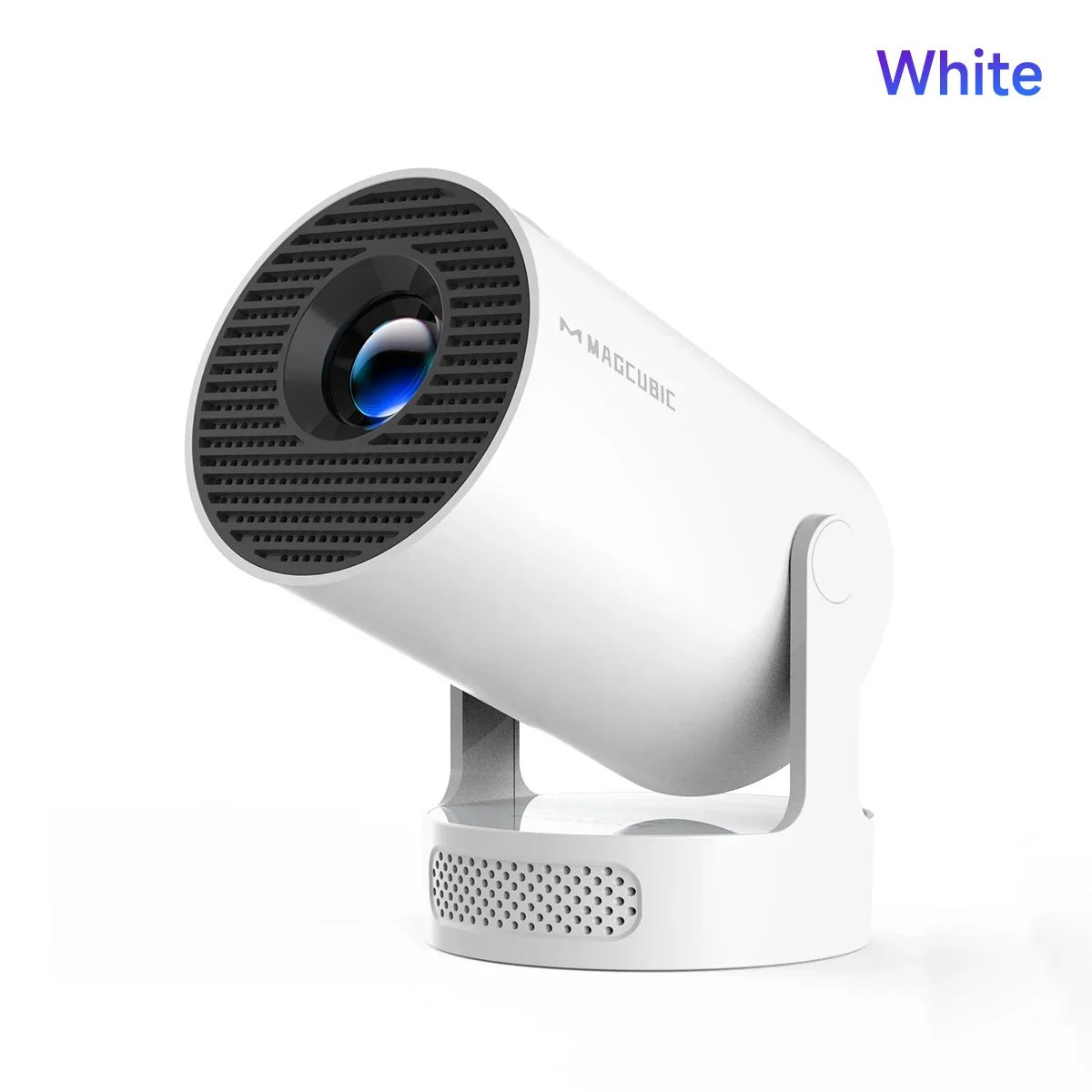 Wimius HY300 Pro - Portable HD 720p Android LED Projector with Bluetooth and Automatic Keystone Correction - White