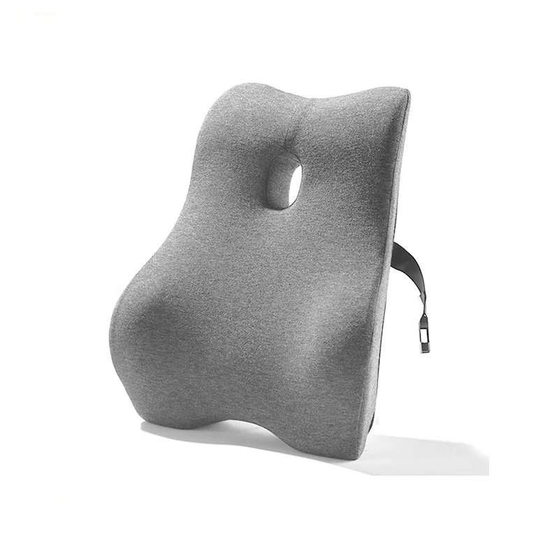 Oreiller ergonomique à mémoire de forme Soundswealth, Gris Foncé