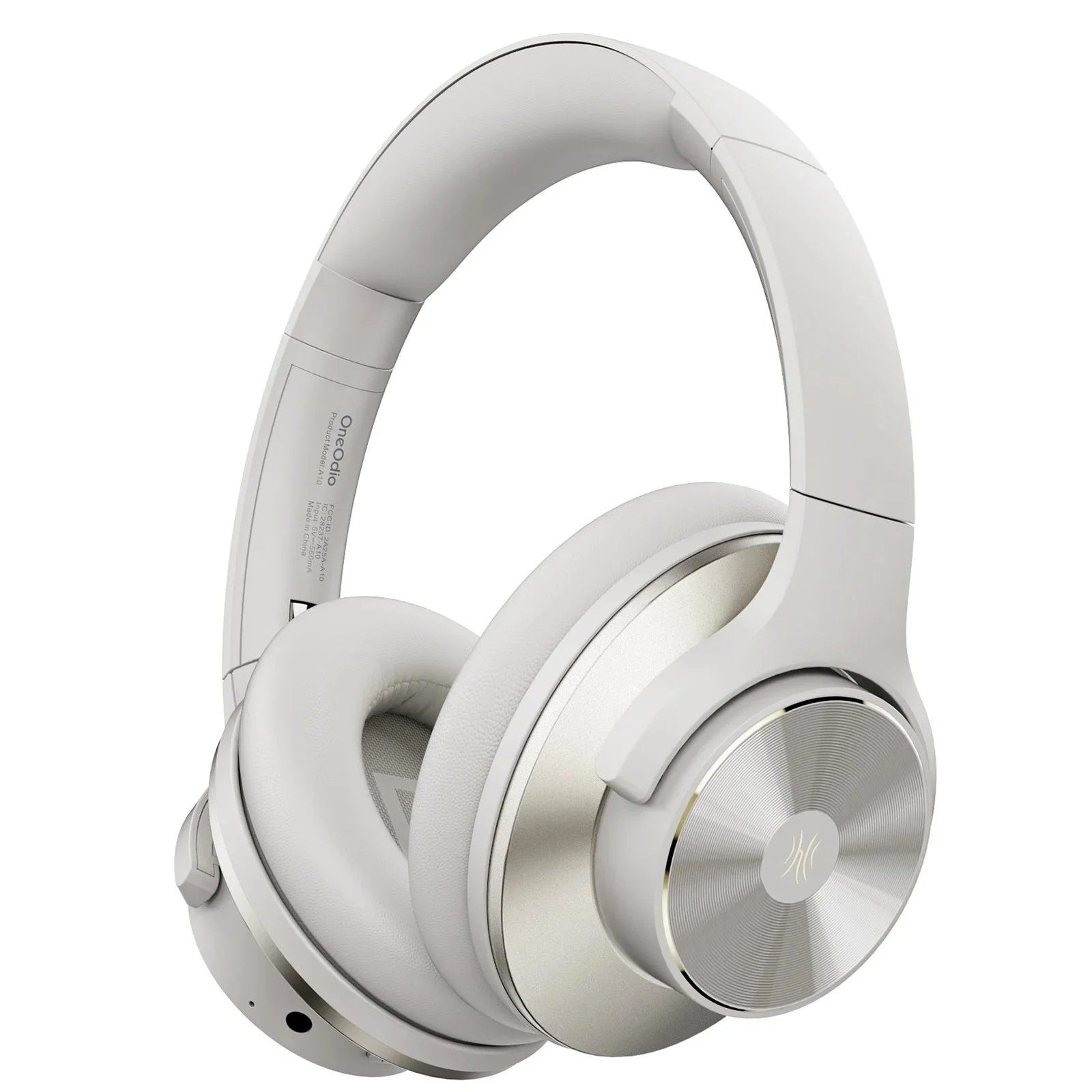 Oneodio Active Noise Canceling Wireless Headphones - White