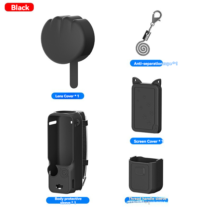 Lichifit Silicone Protection Case for DJI Osmo Pocket 3 - Shockproof & Scratch-Resistant