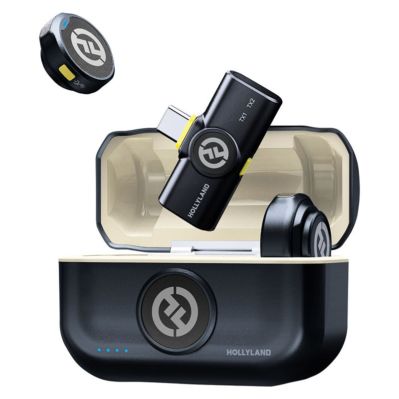 Micrófono lavalier HOLLYLAND Lark M2 para Android USB-C