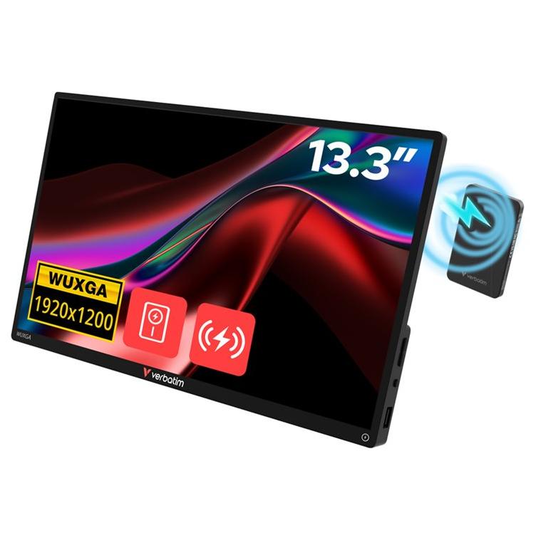 Verbatim Light Series 13.3" LED Touchscreen Monitor