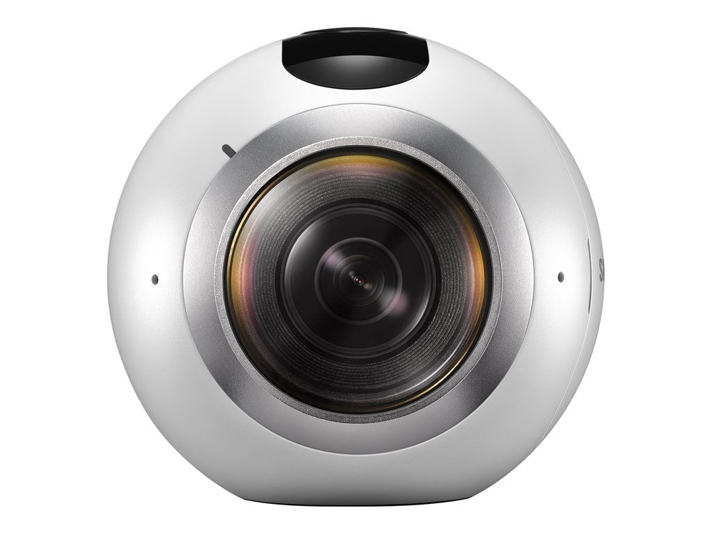 Samsung Galaxy Gear 360 - Pocket Camera - 15MP - 4K/30fps - NFC, Wi-Fi, Bluetooth