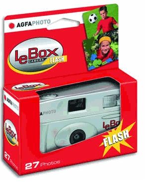 Flash AgfaPhoto LeBox - Uso único - 35 mm
