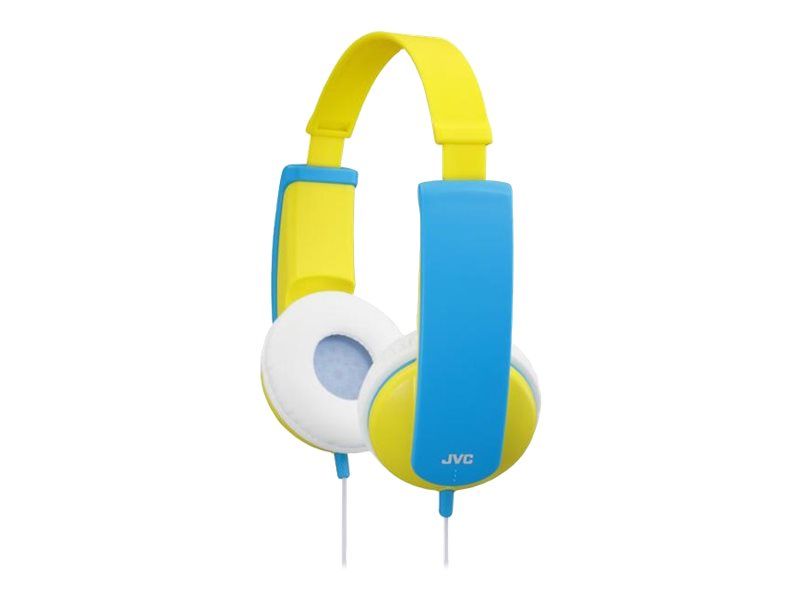 JVC HA-KD5 Earphones - Circum-aural - Wired - 3.5mm Jack - Yellow