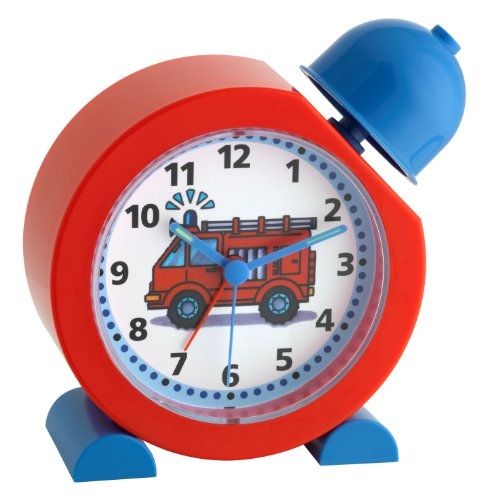 TFA Dostmann Morning Alarm Clock, Blue/Red