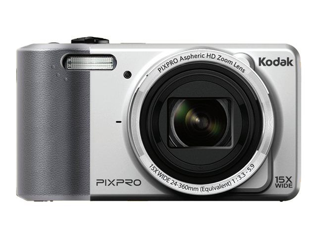 JK Imaging Company Compact Camera - 16.15MP - 720p - 15x Optical Zoom - Silver