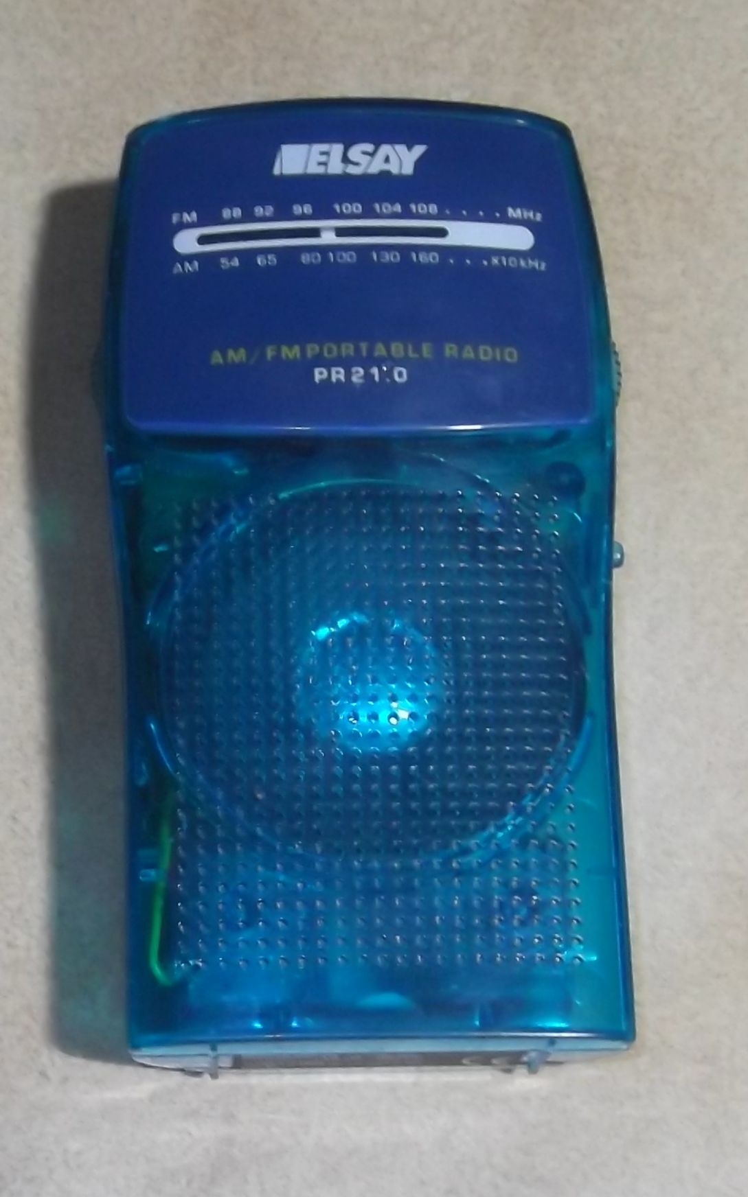 Radio de Poche Translucide Elsay MPR 021