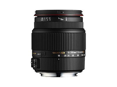 Sigma Zoom Lens - 18-200mm f/3.5-6.3 DC OS HSM II - Nikon F Mount